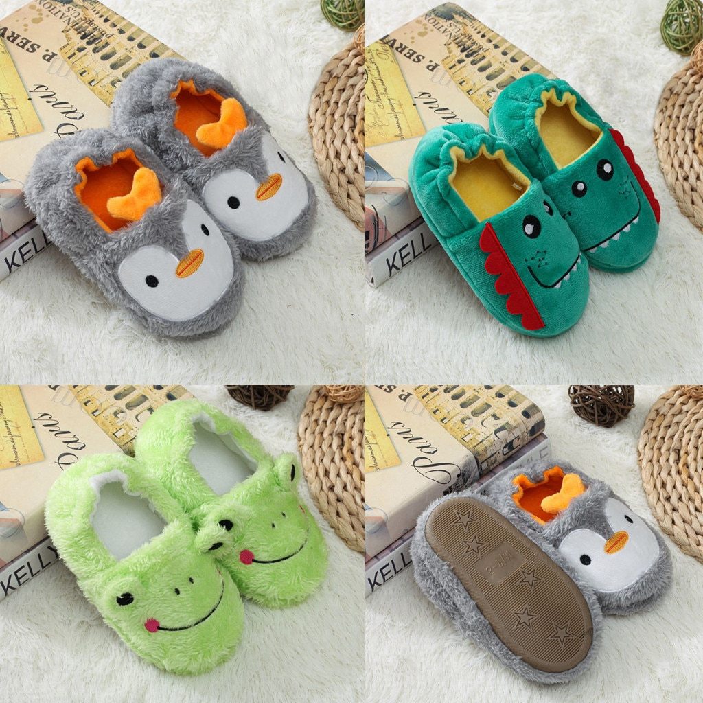 Furry Animal Slippers