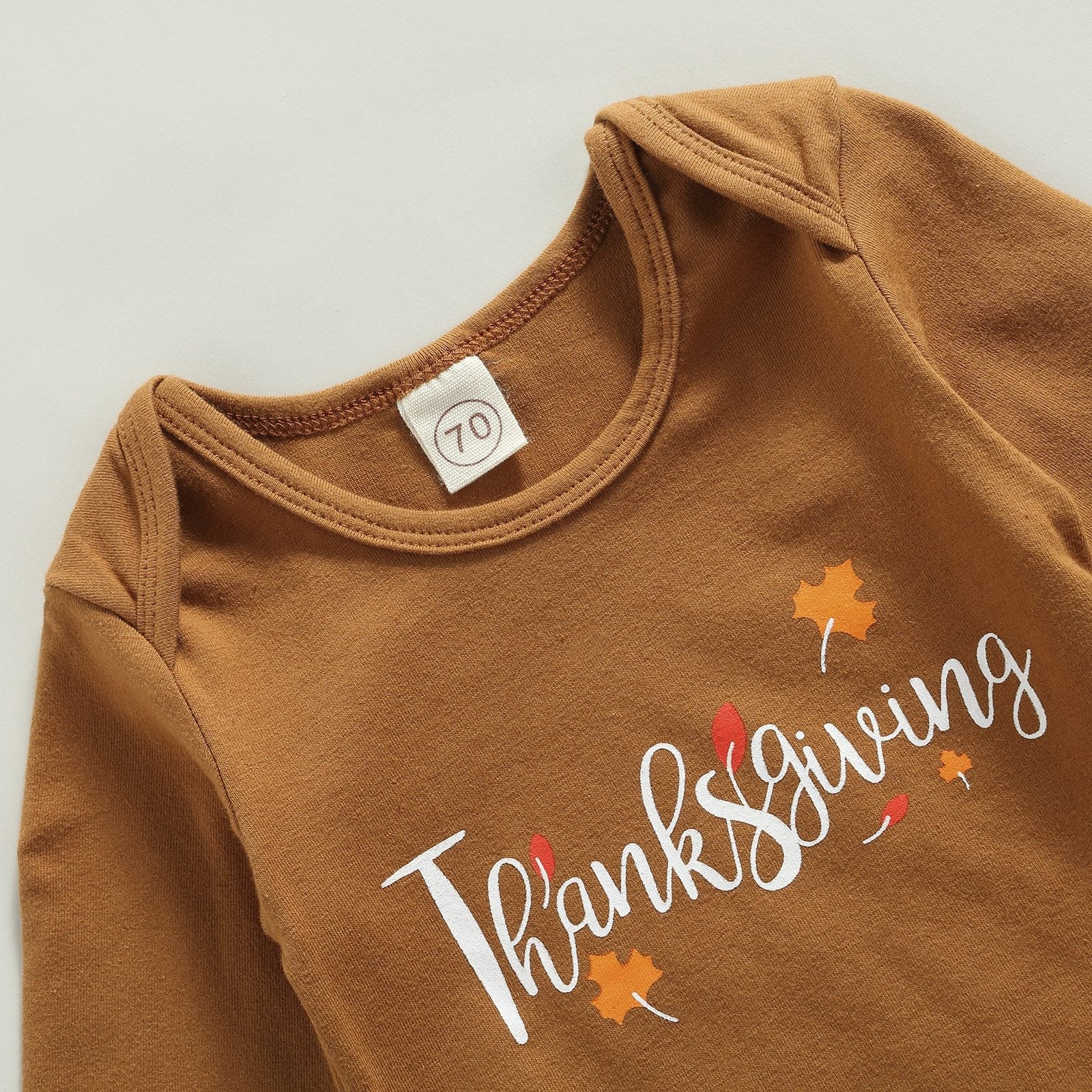 Striped Thanksgiving Fall Turkey Outfit