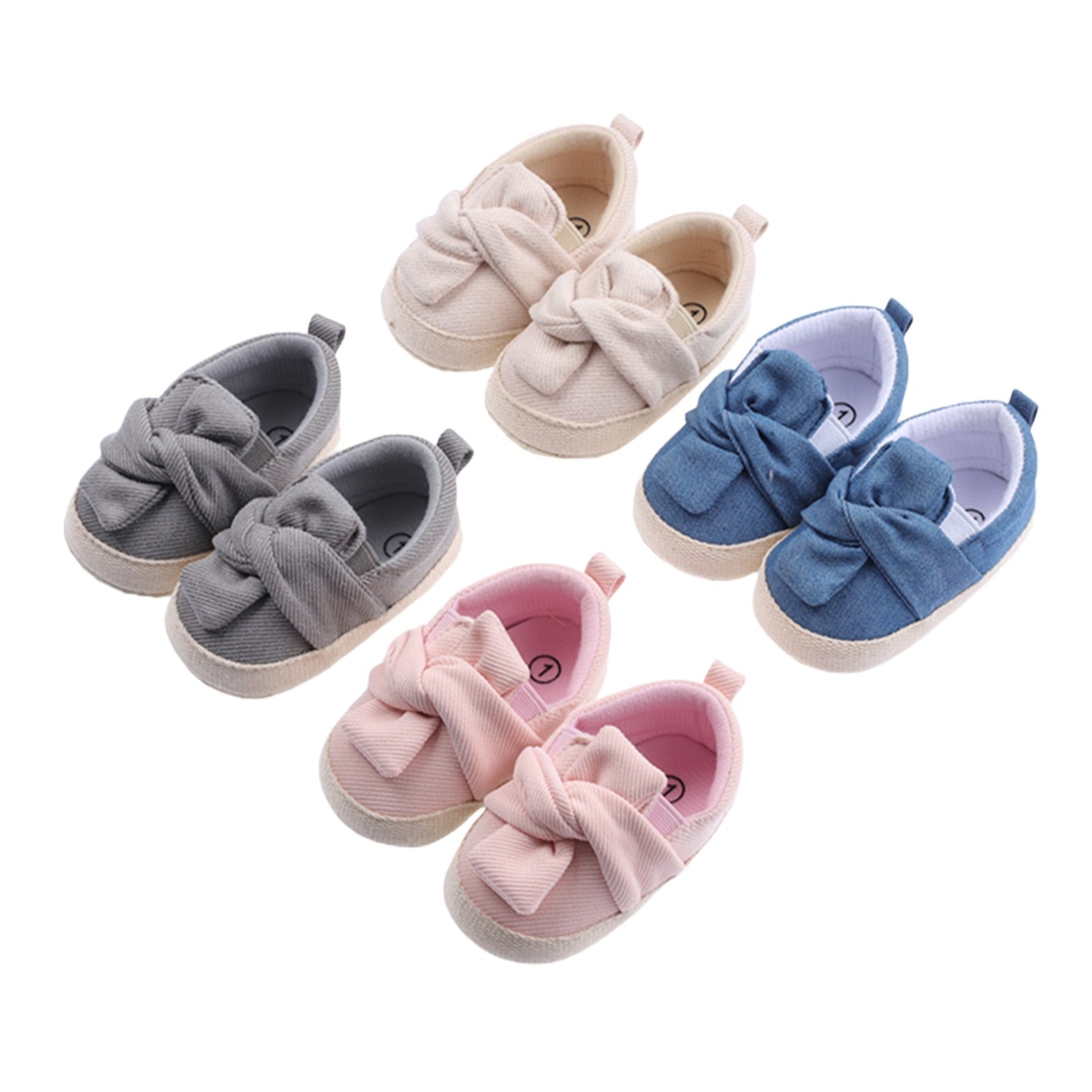 Knot Crib Shoes (Multi Colors)