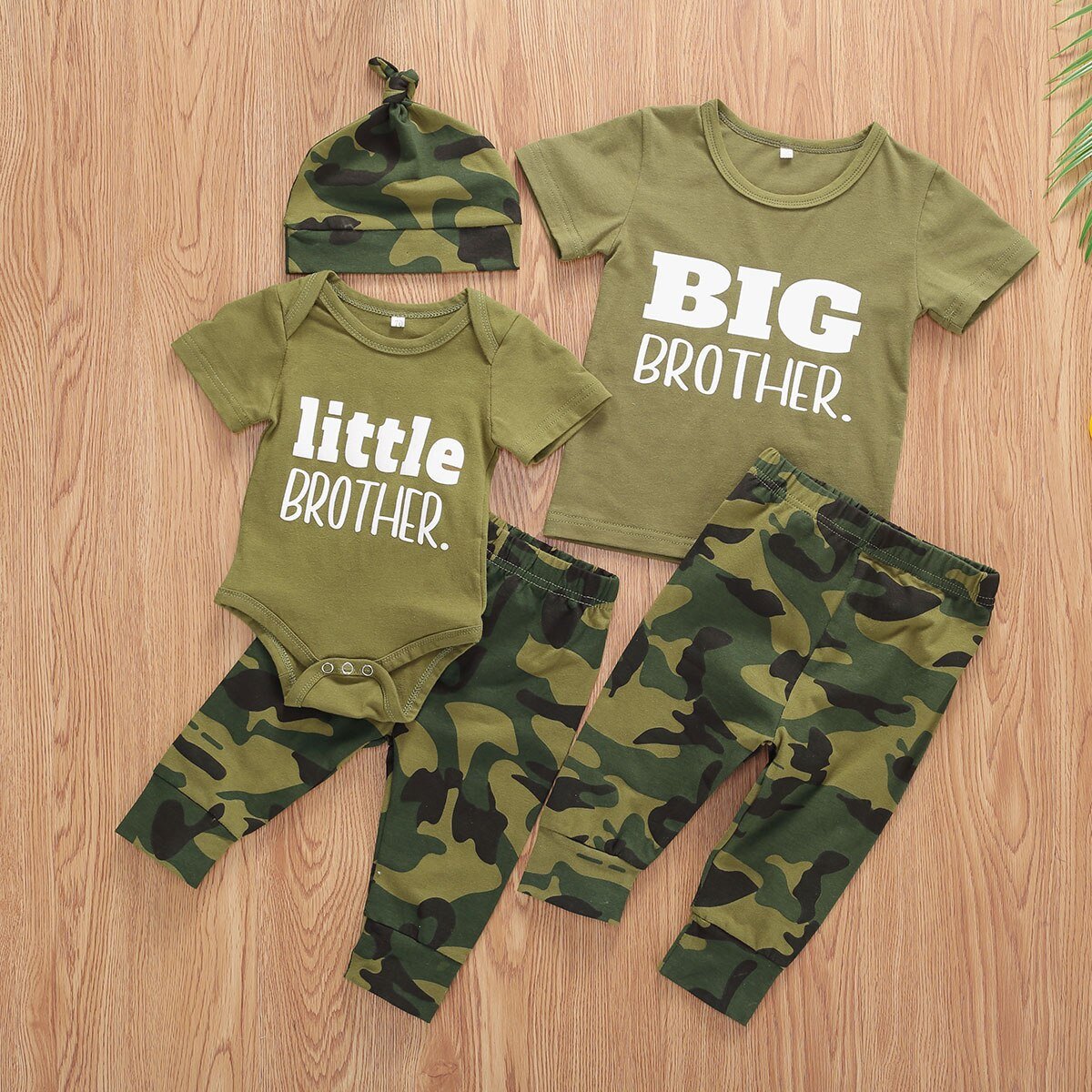 Big Little Brother Camouflage Outfit