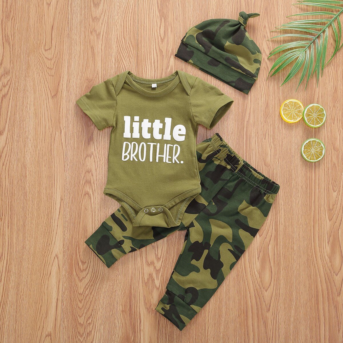 Big Little Brother Camouflage Outfit