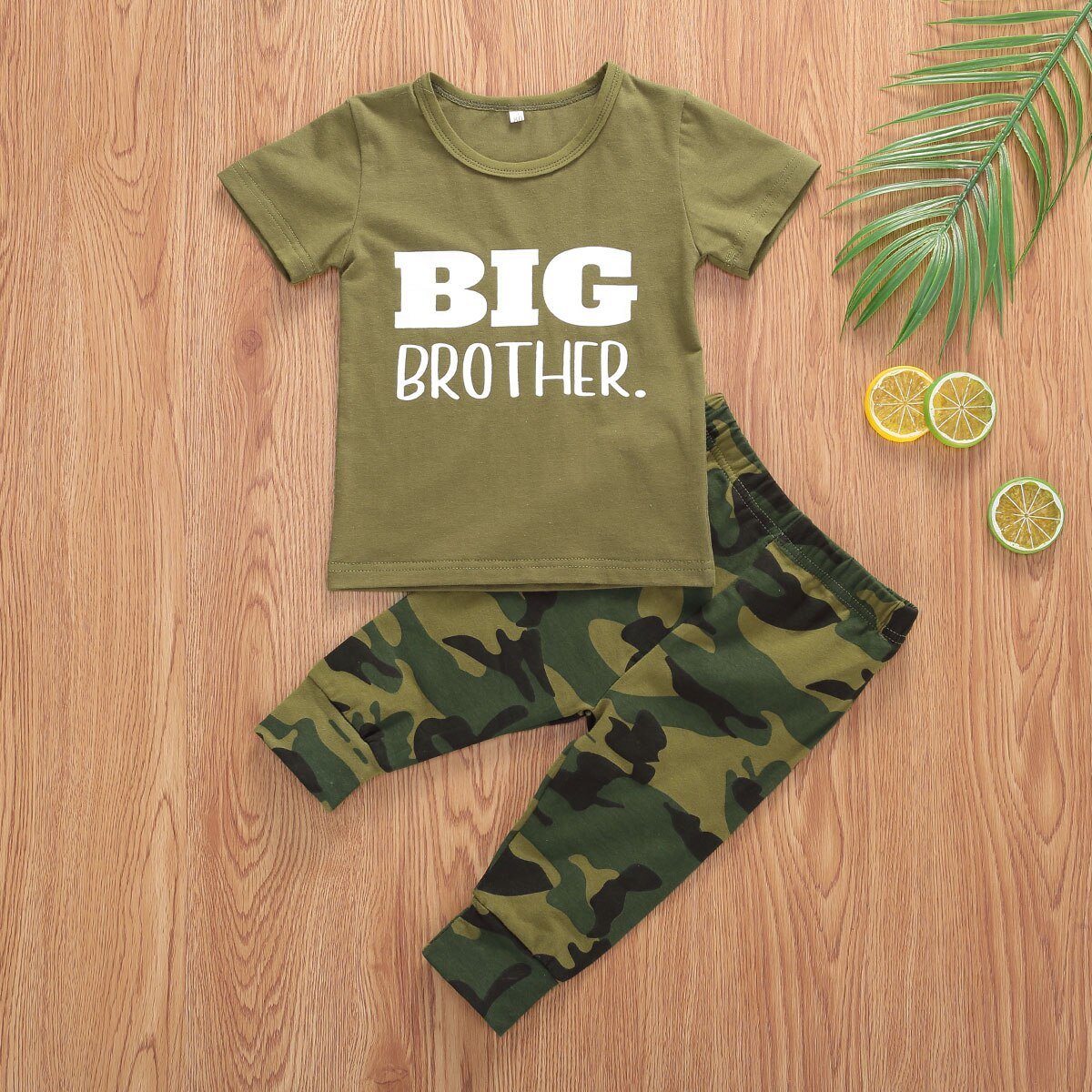 Big Little Brother Camouflage Outfit