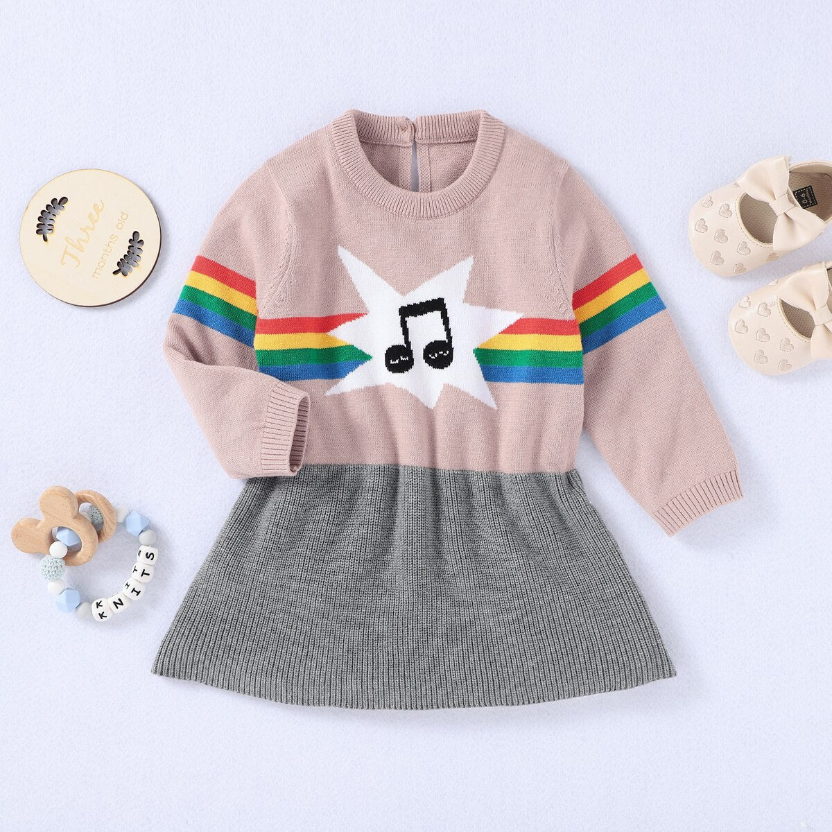 Music Striped Dress