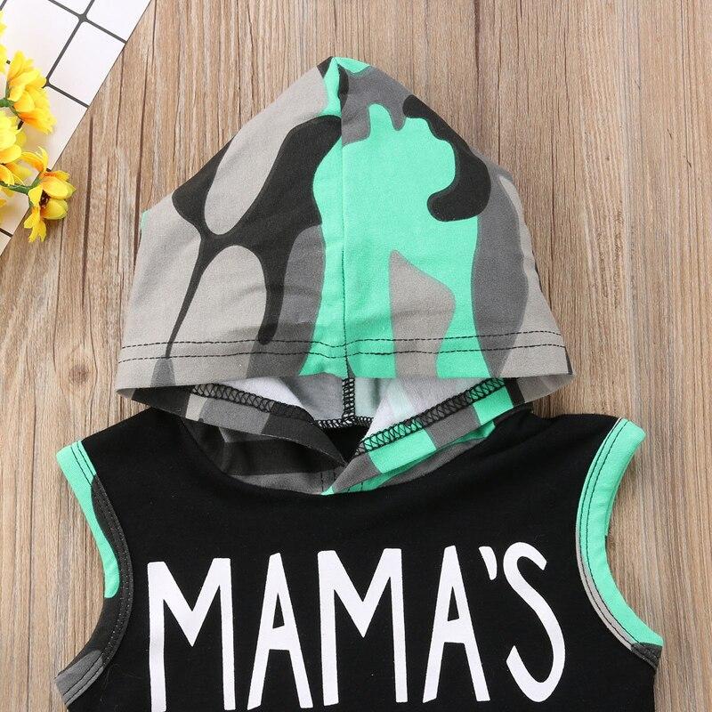 Mama's Boy Camouflage Outfit