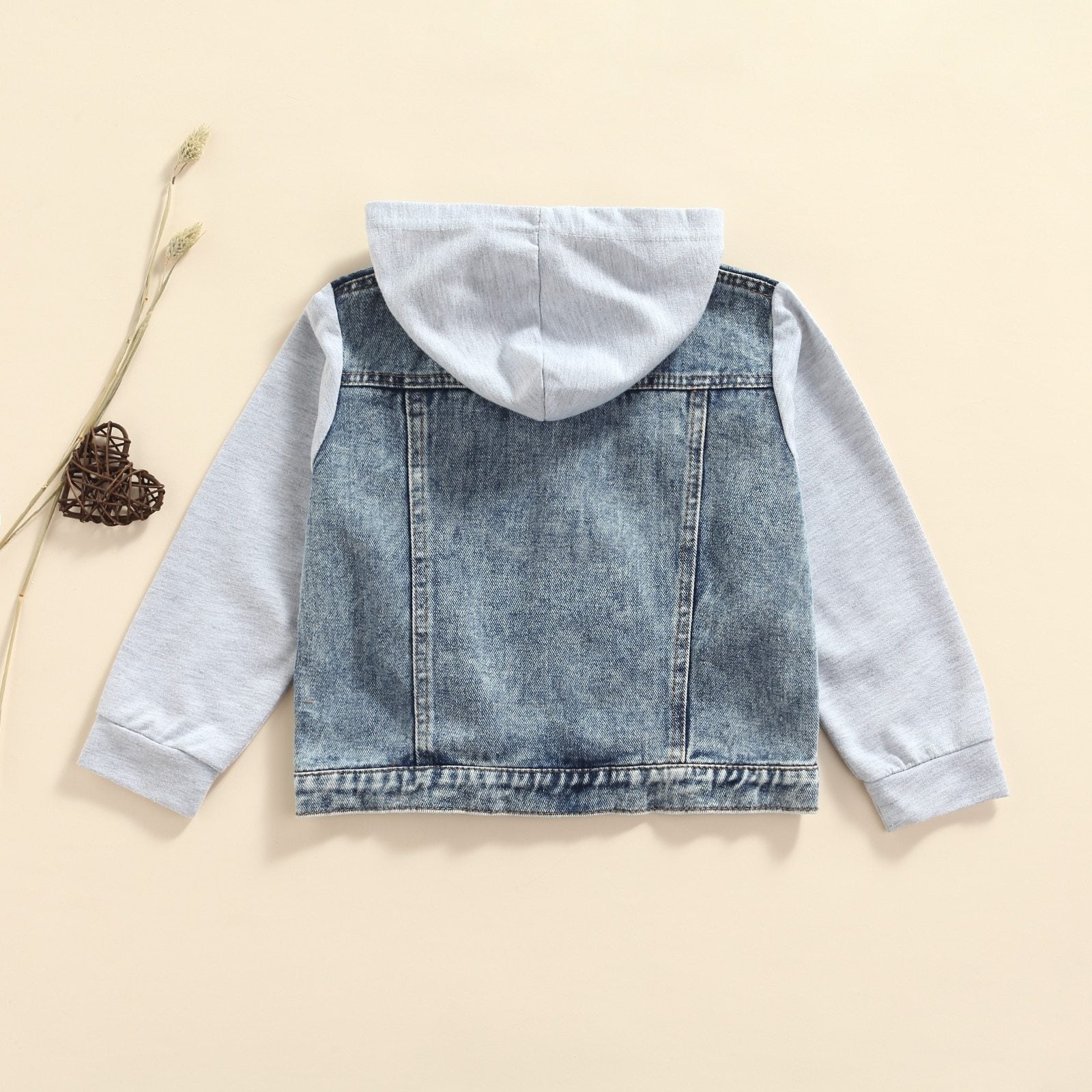 Denim Hoodie Jacket