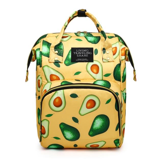 Avocado Diaper Bag Backpack (Multiple Colors)