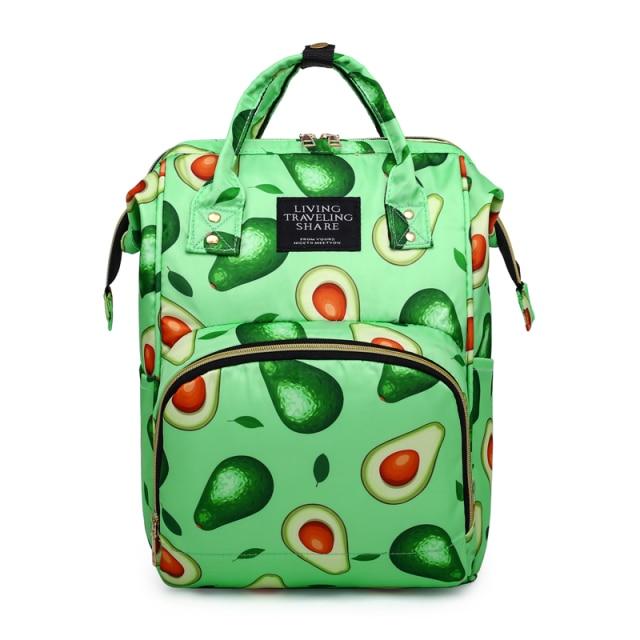 Avocado Diaper Bag Backpack (Multiple Colors)