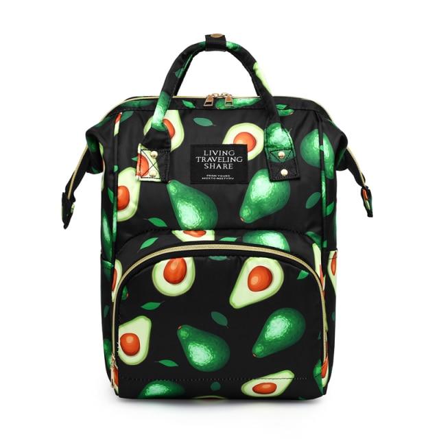 Avocado Diaper Bag Backpack (Multiple Colors)