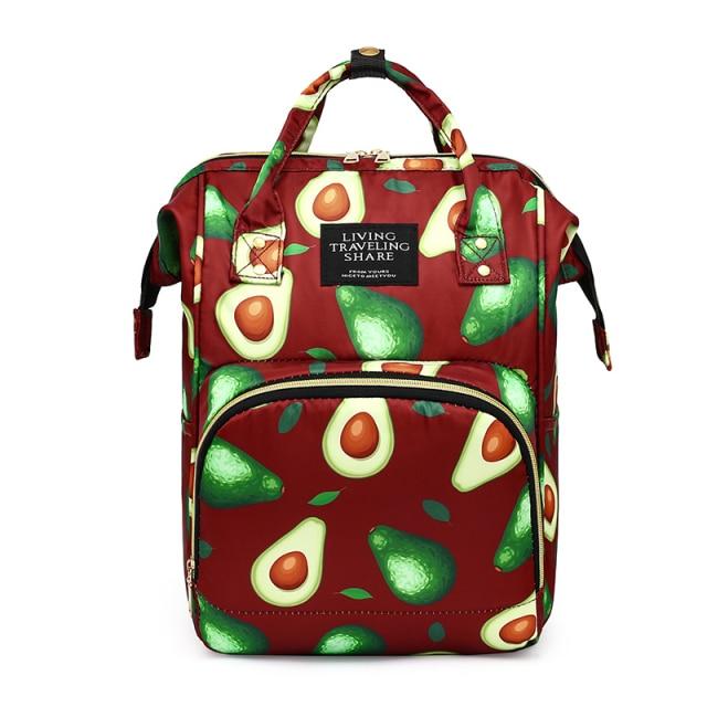 Avocado Diaper Bag Backpack (Multiple Colors)