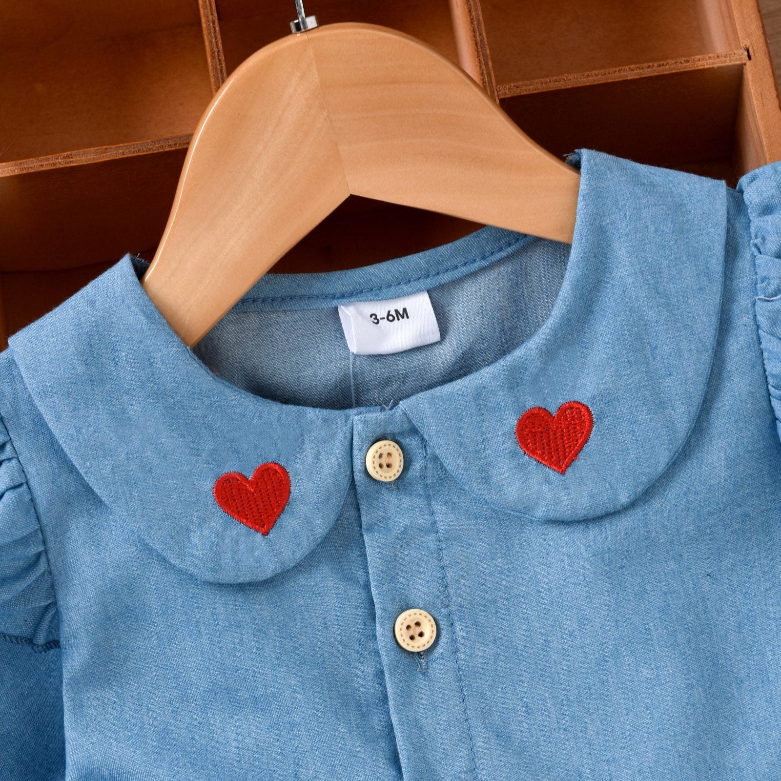 Denim Heart Tutu Dress