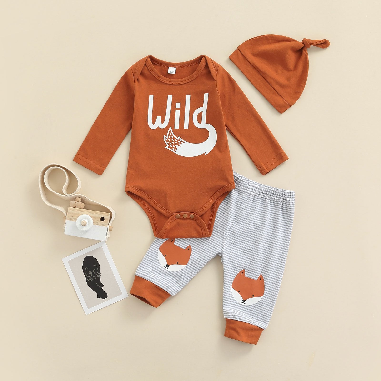 Wild Fox Onesie Outfit