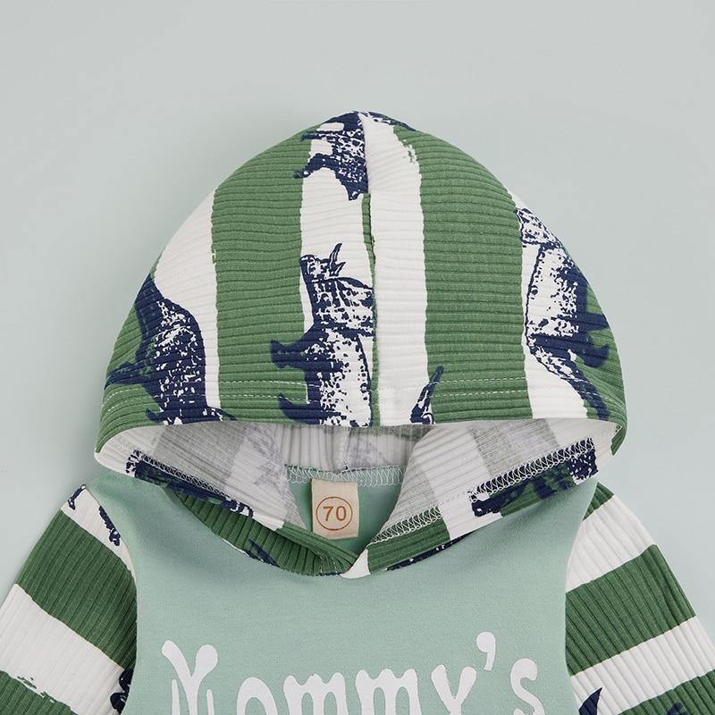 Mommy's New Man Dinosaur Outfit Set