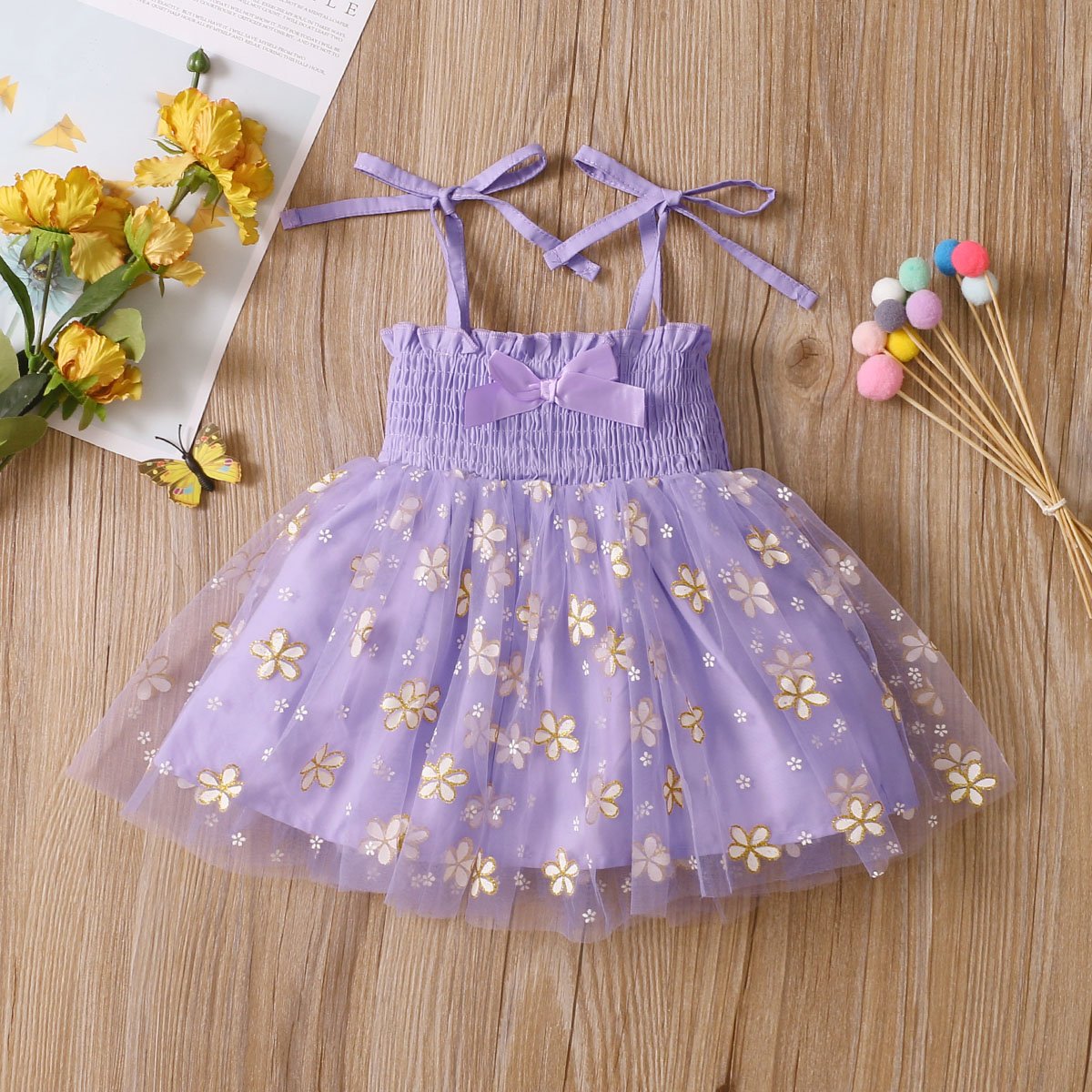 Daisy Lace Tutu Dress