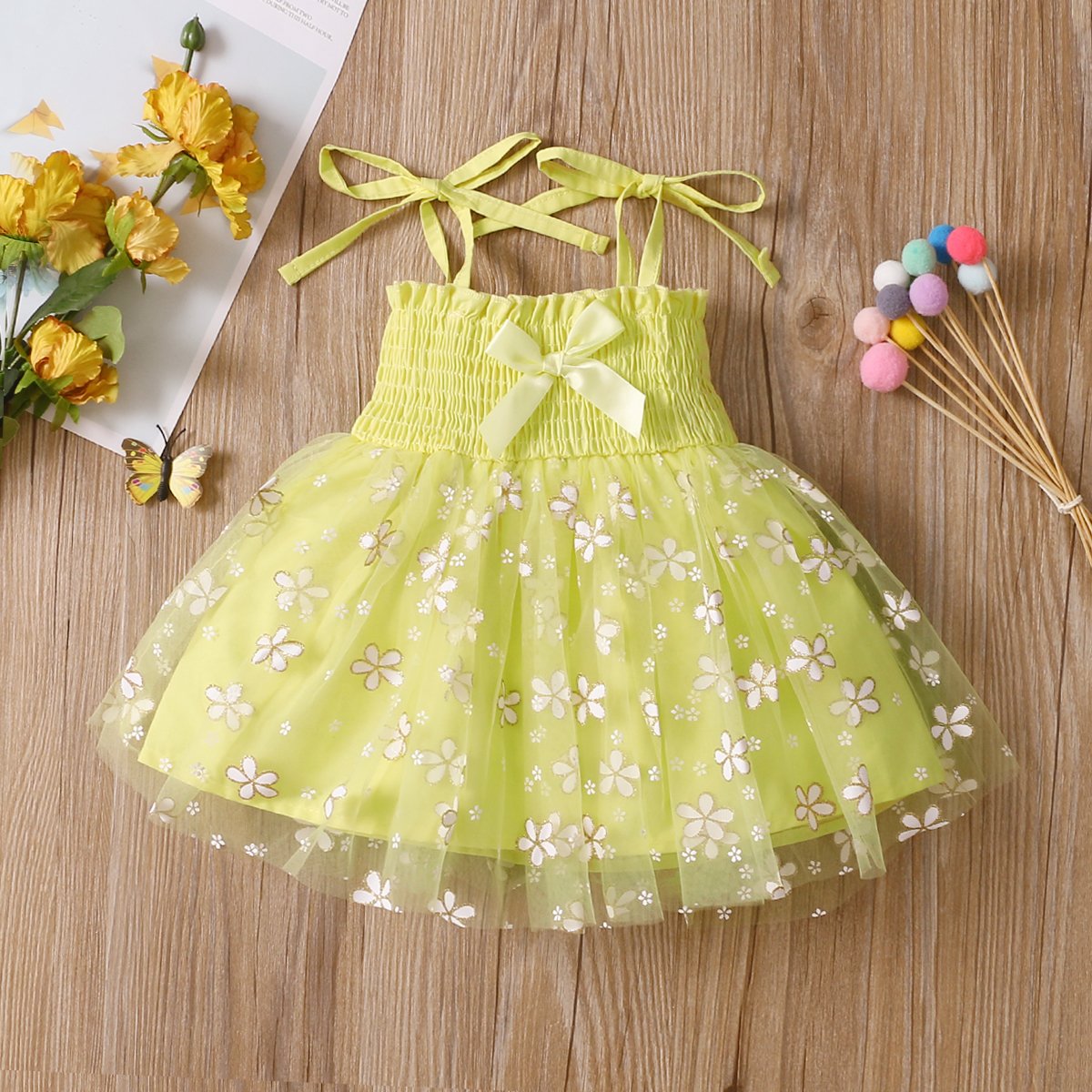 Daisy Lace Tutu Dress