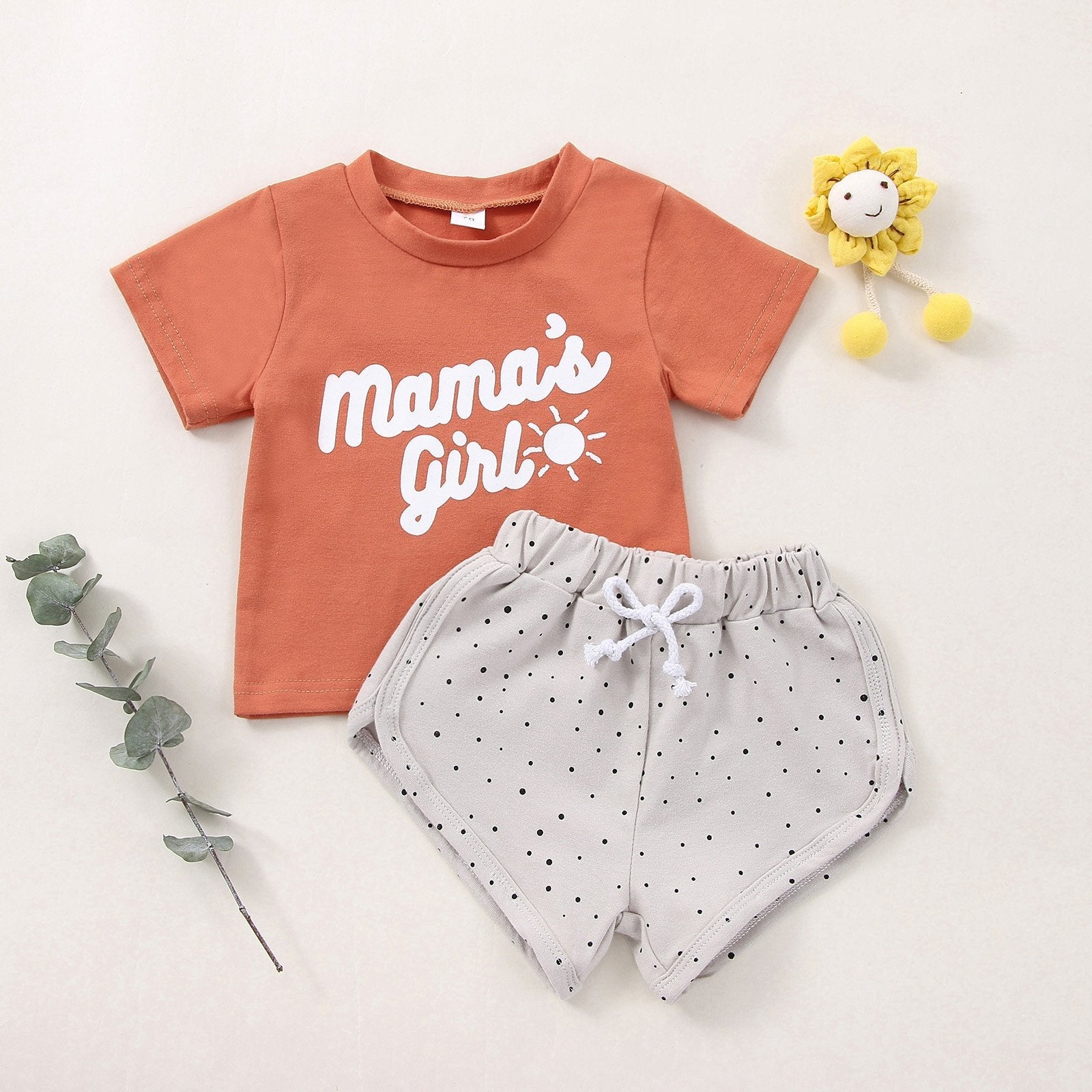 Mama's Boy/Girl Mini Bestie T-Shirt & Shorts