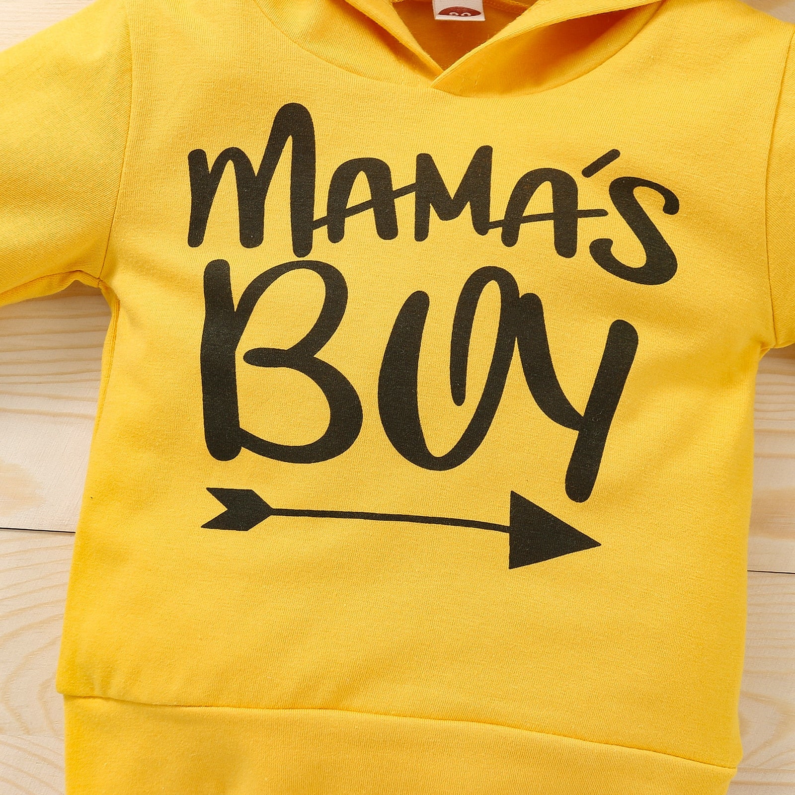 Mama's Boy Arrow Hoodie Outfit