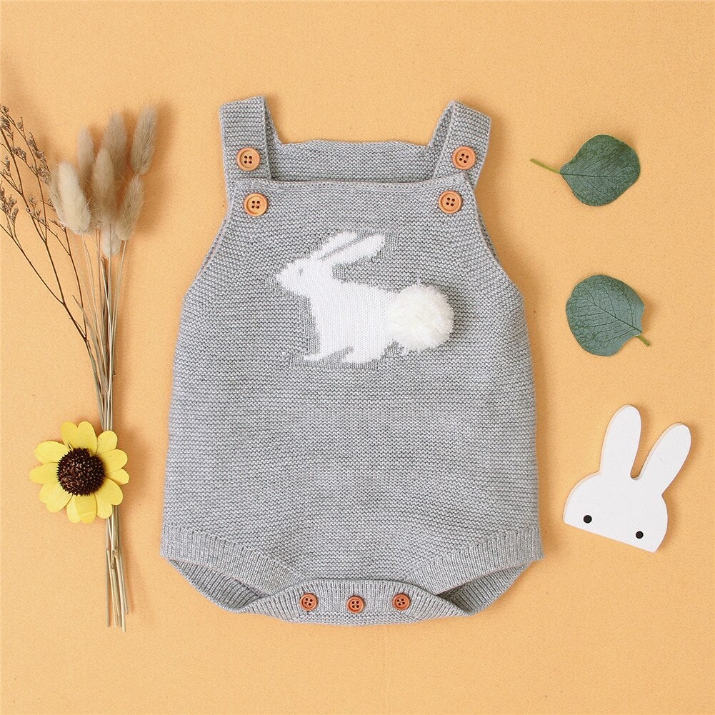 Knitted Bunny Rabbit Onesie