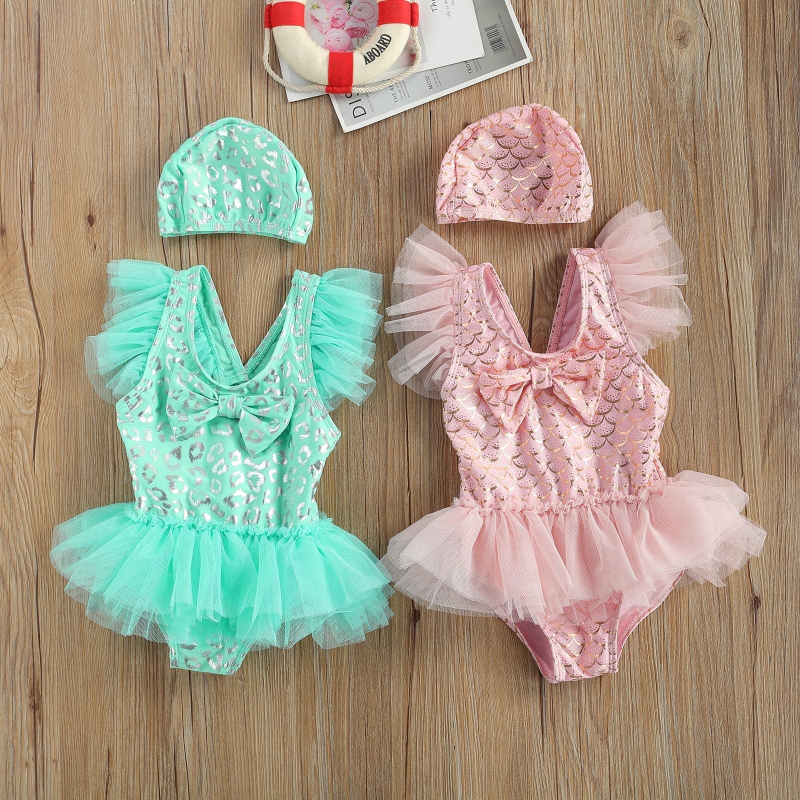 Frilly Tutu One Piece Swimsuit