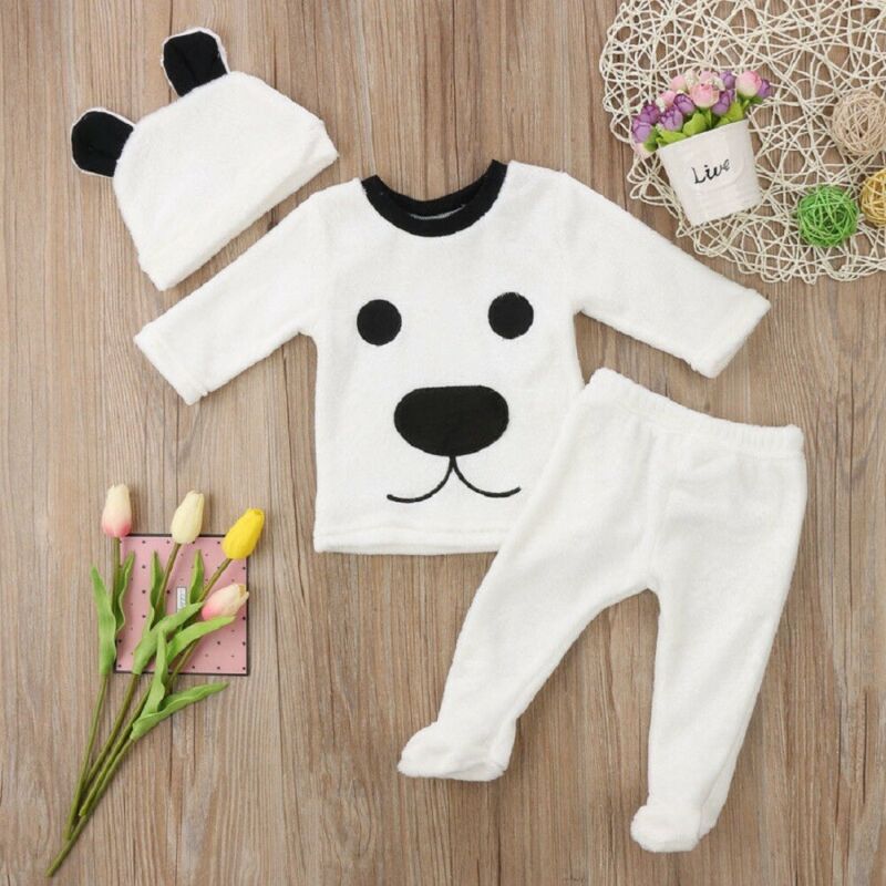 Fleece Smiling Bear Outfit