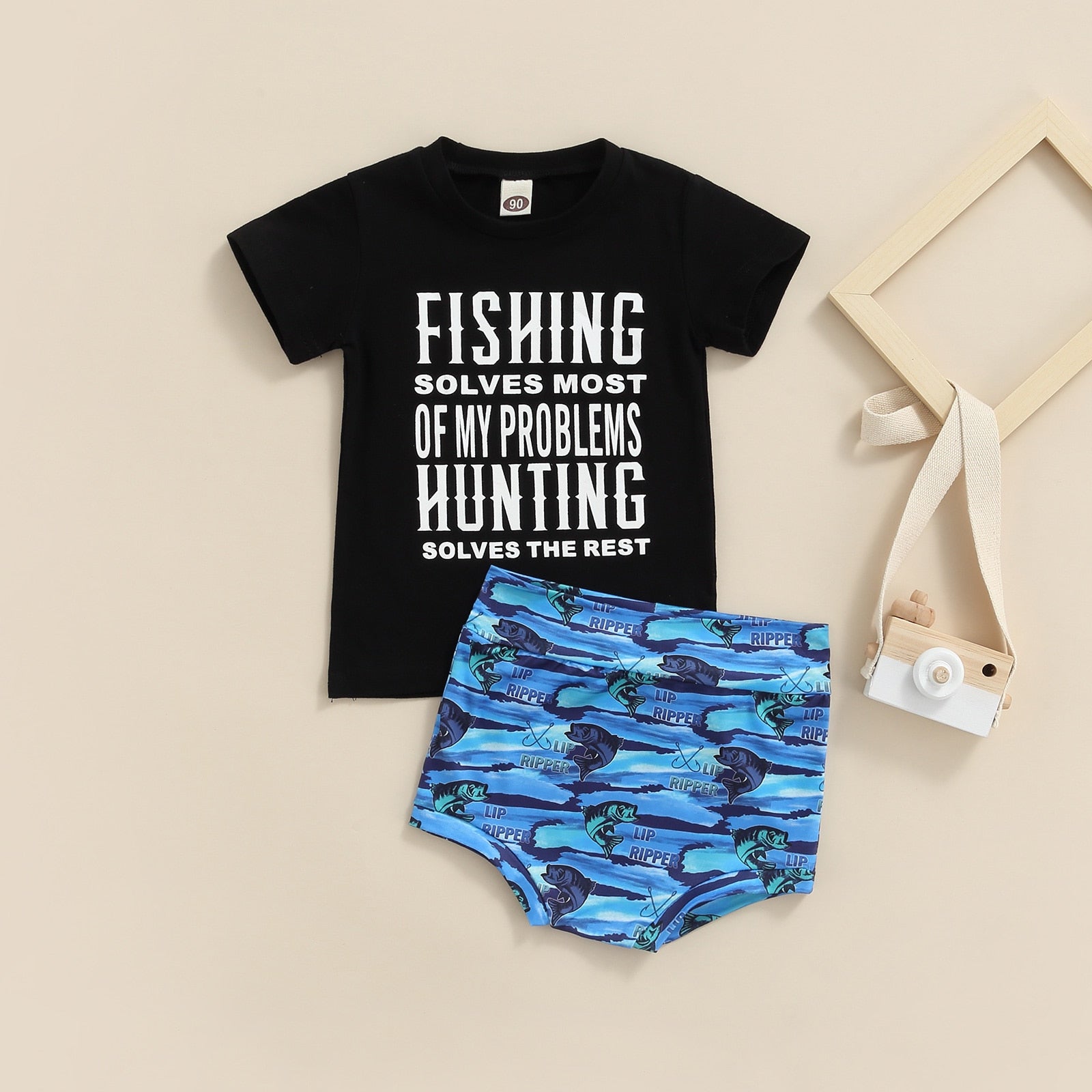 Fishing Solves Most of My Problems Hunting Solves the Rest Outfit