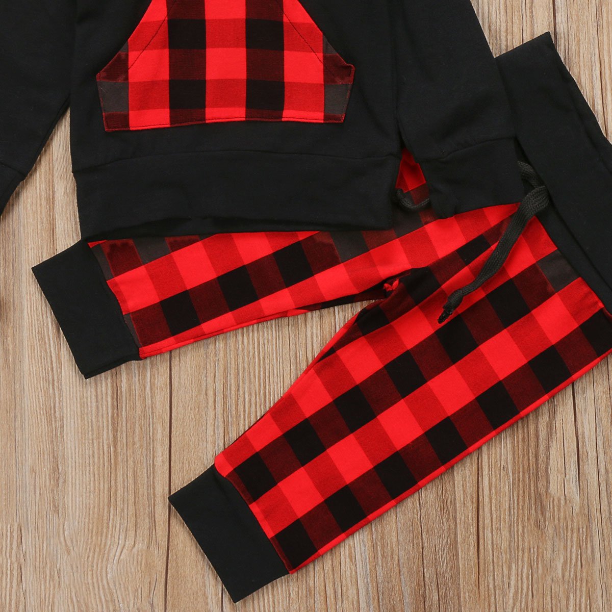 Plaid Jogger Outfit