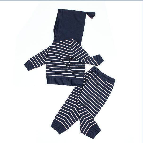 Striped Winter Outfit (Multiple Colors)