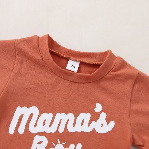 Mama's Boy/Girl Mini Bestie T-Shirt & Shorts