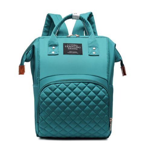 Checkered Diaper Bag Backpack