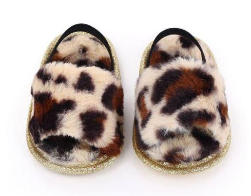 Fuzzy Fur Sandals