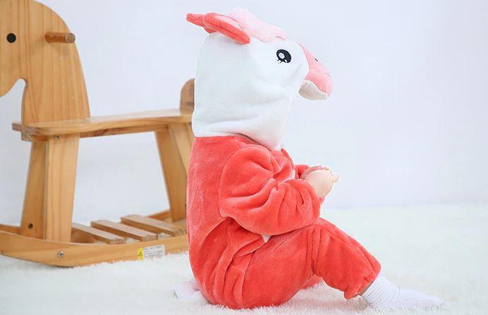 Unicorn Hooded Costume (Blue or Pink)