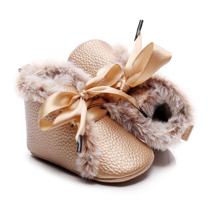 Plush Fur Booties (Multiple Colors)