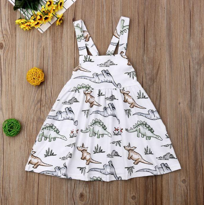 Dinosaur Floral Dress