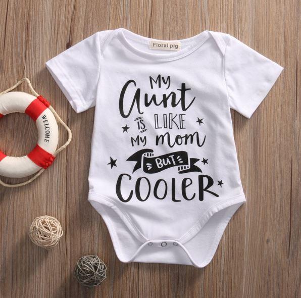 Auntie Is Cooler Onesie