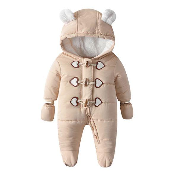 Animal Ear Winter Jumpsuit Jacket