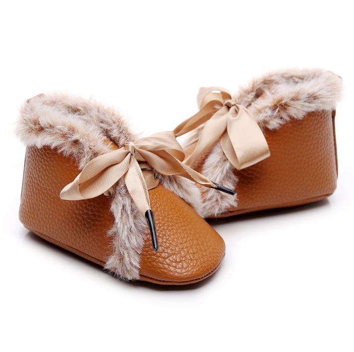 Plush Fur Booties (Multiple Colors)