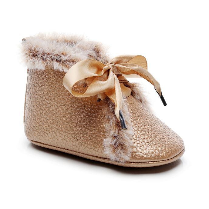 Plush Fur Booties (Multiple Colors)