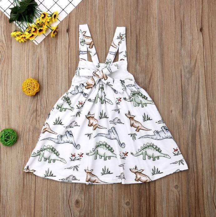 Dinosaur Floral Dress